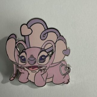 Angel w/ Cursive Hearts Angel Hearts Blind Box - Loungefly 2025 Disney Pin F8
