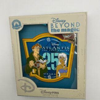 Atlantis 25th LE 800 Jumbo Pin Disney Beyond the Magic D23 Expo Kida (B)