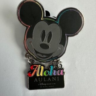 Aulani - Mickey - Aloha - Rainbow Dangle 2022 Disney Pin B9