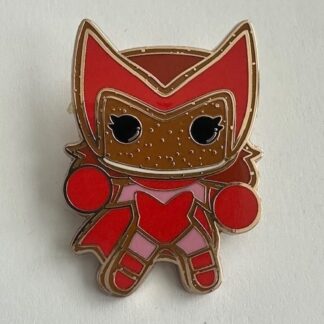 AvengersScarlet Witch Christmas Gingerbread Cookie MCU Funko Pop Disney Pin F7
