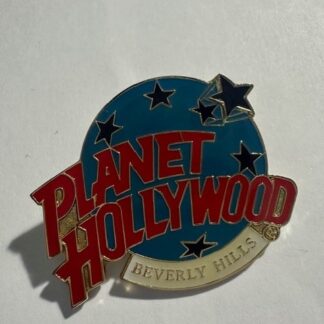 Beverly Hills California Planet Hollywood Blue Planet Stars Logo Disney Pin B1