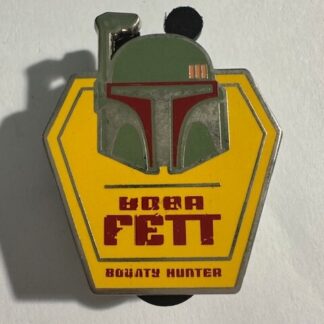 Book of Boba Fett Helmet Bounty Hunter Star Wars Disney Pin (B2)