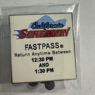 California Screamin Fast Pass Fastpass WDI LE 200 Pin (B7)