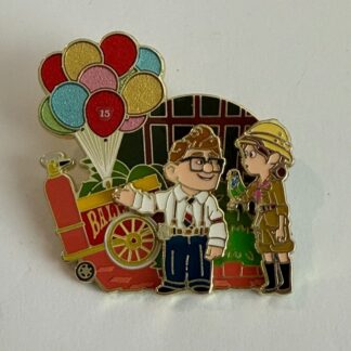 Carl and Ellie - Balloon Cart - 15th Anniversary - Up 2024 Disney Pin E2