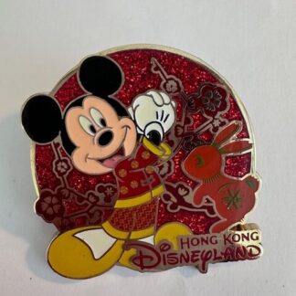 Chinese New Year Mickey Mouse Hong Kong Disney Pin (D5)