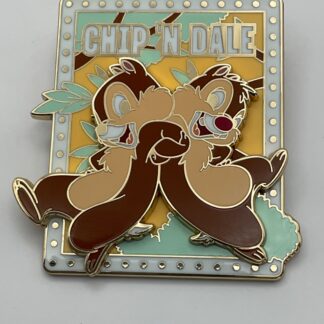Chip & Dale JDS Japan Disney Pin Spinner D9