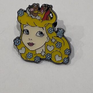 Cinderella Gus & Jaq Princess Hair Icons Floral Blind Box Pin Loungefly (A6)