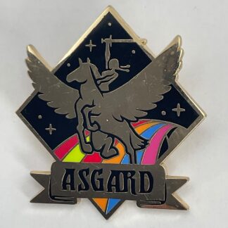 D23 Asgard Valkyrie Fantastic World 50th Anniversary Rainbow Disney Pin A7