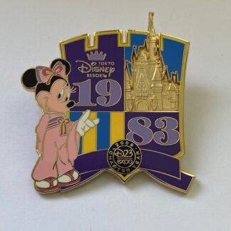 D23 Expo 2009 Disney Destinations Tokyo Minnie Mouse 1983 Disney Pin (B2)