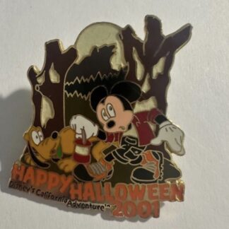 DCA Mickey And Pluto Halloween 2001  Disney Pin E9