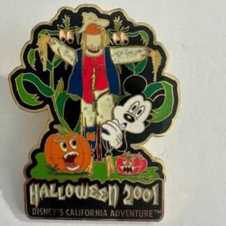 DCA - Mickey & Scarecrow - Halloween 2001 Disney Pin F0