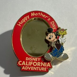 DCA - Mickey with a Bouquet of Flowers - Mothers Day 2001 Disney Pin F6