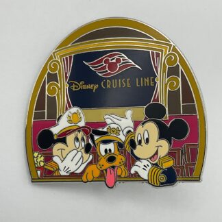 DCL Captain Mickey Minnie Pluto In the Cruise Ship 2024 Disney Pin A7