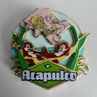 DCL Cruise Line Panama Canal Crossing 2008 Acapulco Chip Dale LE Disney Pin (E4)
