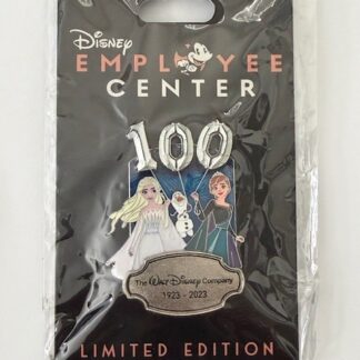 DEC - Elsa, Anna, Olaf - Disney 100 - Walt Disney Company 1923-2023 Disney Pin B