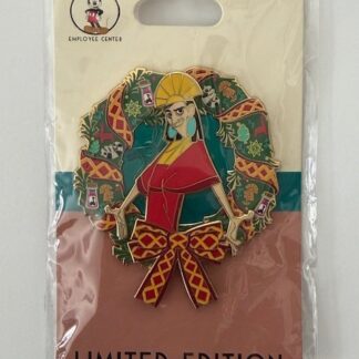 DEC - Kuzco - Holiday Wreath - Emperor's New Groove 2022 Disney Pin B