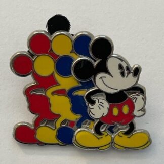 DISNEY MICKEY MOUSE COLORFUL SILHOUETTES PIN (C7)