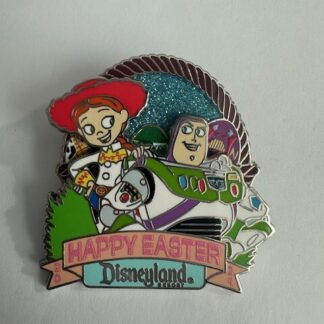 DL Buzz And Jessie Toy Story Happy Easter 2024 Disney Pin (E2)