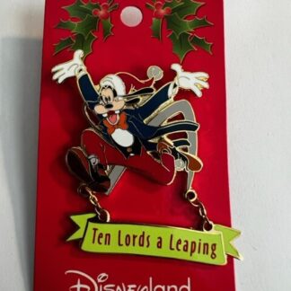 DLR 12 Days Of Christmas Collection 2004 Ten Lords Of Leaping Disney Pin (B)