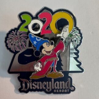 DLR 2020 Dated Sorcerer Mickey Disney Pin (D2)