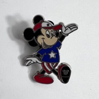 DLR 2024 Hidden Mickey Mickey Mouse Holiday 4th of July Patriotic Disney Pin (E3