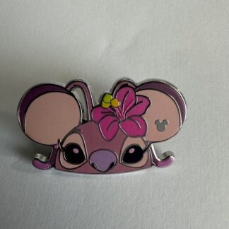DLR Angel Earhat Ears Hat Ear Hidden Disney 2025 Lilo & Stitch Disney Pin H2