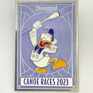 DLR Donald Duck Canoe Races 2023 Cast Exclusive Disney Pin A7