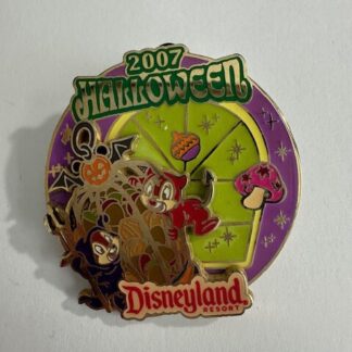 DLR Halloween 2007 Chip And Dale Disney Pin (A2)