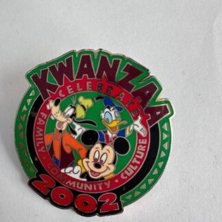 DLR Kwanzaa FAB 3 Mickey Donald Goofy Disney Pin Celebrate Family Culture (D1)