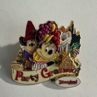 DLR - Magical Milestones - 1990 - Party Gras Parade Debuts 2005 Disney Pin LE F2