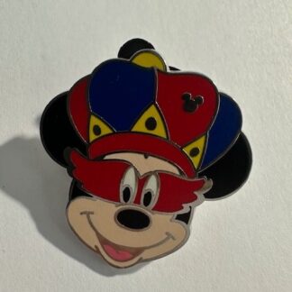 DLR - Mickey Mouse - Mardi Gras Characters - Hidden Mickey 2015 Disney Pin E4