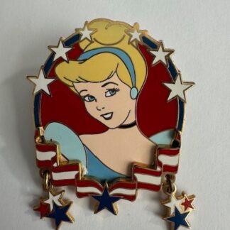 DLR - Mickey's All American Pin Trading Festival Cinderella 2003 Disney Pin A3
