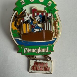 DLR - Original Attraction 2005 - Jungle Cruise Donald Duck Disney Pin E7