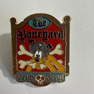 DLR - Pluto - Boneyard - Pirates of the Caribbean Collection 2006 Disney Pin D8