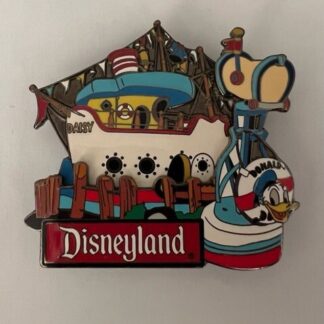 DLR Toontown Home Series S.S Daisy Donald’s Toontown Boat Disney Pin (A7)