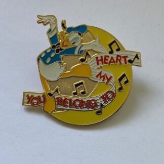 DS Magical Moments You Belong To My Heart Donald Duck Disney Pin (B2)
