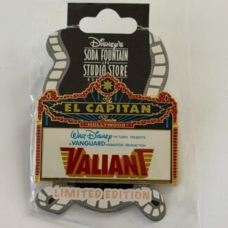 DSF VALIANT El Capitan Theatre DSSH  Marquee 2005 LE 300 Disney Pin B