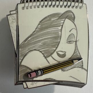 DSSH - Jessica Rabbit - Sketch Pad - Who Framed Roger Rabbit 2019 Disney Pin E2
