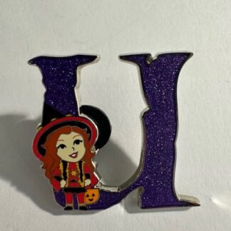 Dani Dennison - Letter U - Halloween - Mystery - Hocus Pocus 2025 Disney Pin B3