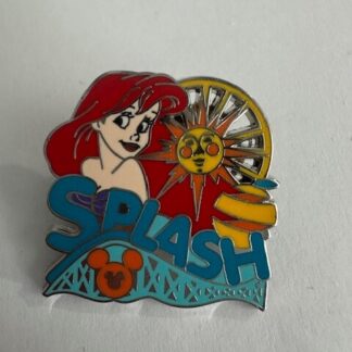 Disney   2007 Hotel Hidden Mickey Dreams   Ariel Splash Pin (E9)