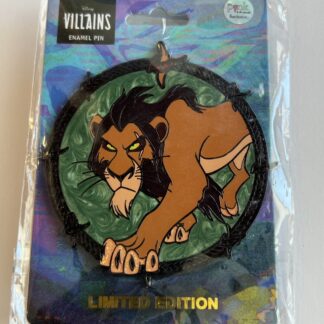 Disney 2022 PALM Pink A La Mode Lion King VILLAIN SCAR LE 300 Pin B
