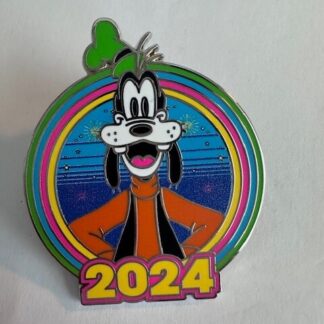 Disney 2024 Goofy Neon Lanyard Pin (D4)