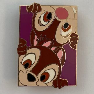 Disney Auction P.I.N.S Peek A Boo Chip And Dale LE Disney Pin (B8)
