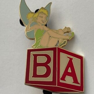 Disney Auctions (P.I.N.S.) Tinker Bell Sitting on a Block Pin LE 500 (C1)