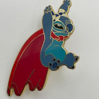 Disney Auctions Superhero StitchJumping Cape LE 1000 Pin F9