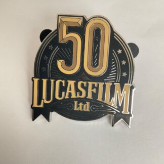 Disney D23 Lucasfilm LTD Logo 50 Years 50th Anniversary LE Pin E9