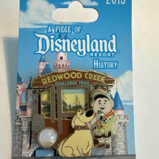 Disney DLR A Piece of History Pin UP Redwood Creek Challenge Trail Dug LE 2015