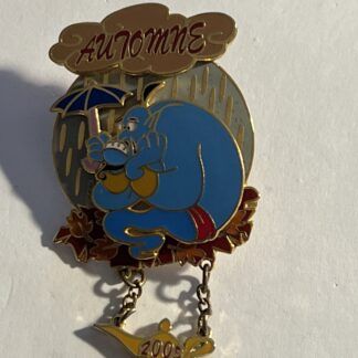 Disney DLRP Autumn Automne 2005 Genie Seasons Dangle Pin Le 900 (A9)