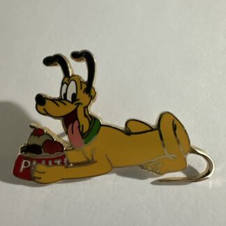 Disney DSF DSSH Pin Trader Delight Pluto with Dog Bowl PTD LE 300 #1 (C9)