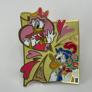 Disney Donald & Daisy Pin Tokyo Disney Sea Ltd. 2004  Disney F7